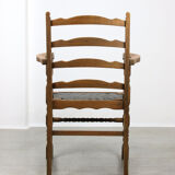 Vintage Medieval Oak Chairs, set of 4