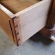 Shop counter display cabinet with old drawers, 1900s
