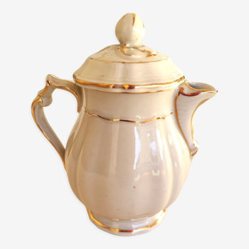 Creamer with Bernardaud lid 1930