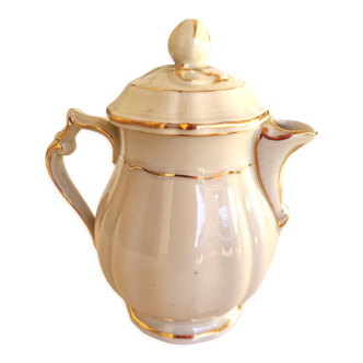 Creamer with Bernardaud lid 1930