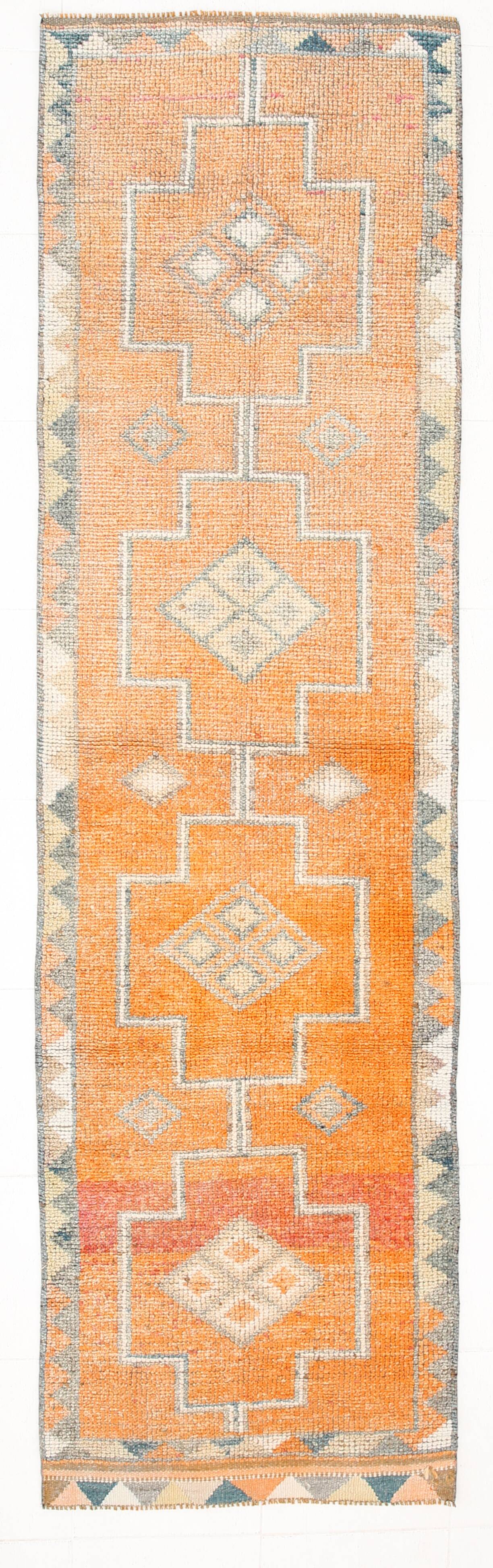 3x11 Vintage Runner Rug, 88x319Cm