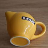 Small Ricard pot pitcher in yellow ceramic