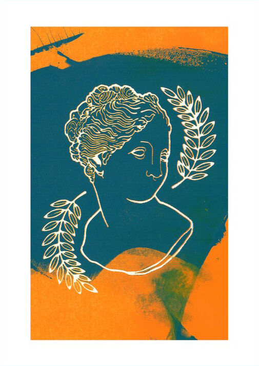 Screenprint 2 colors "Venus"