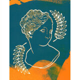 Screenprint 2 colors "Venus"