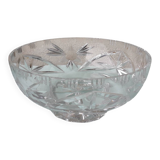 Crystal salad bowl