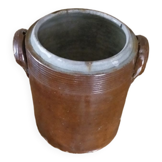 Old sandstone conservation pot