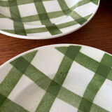 Set of 4 deep plates Moulin des Loups model Tablecloth