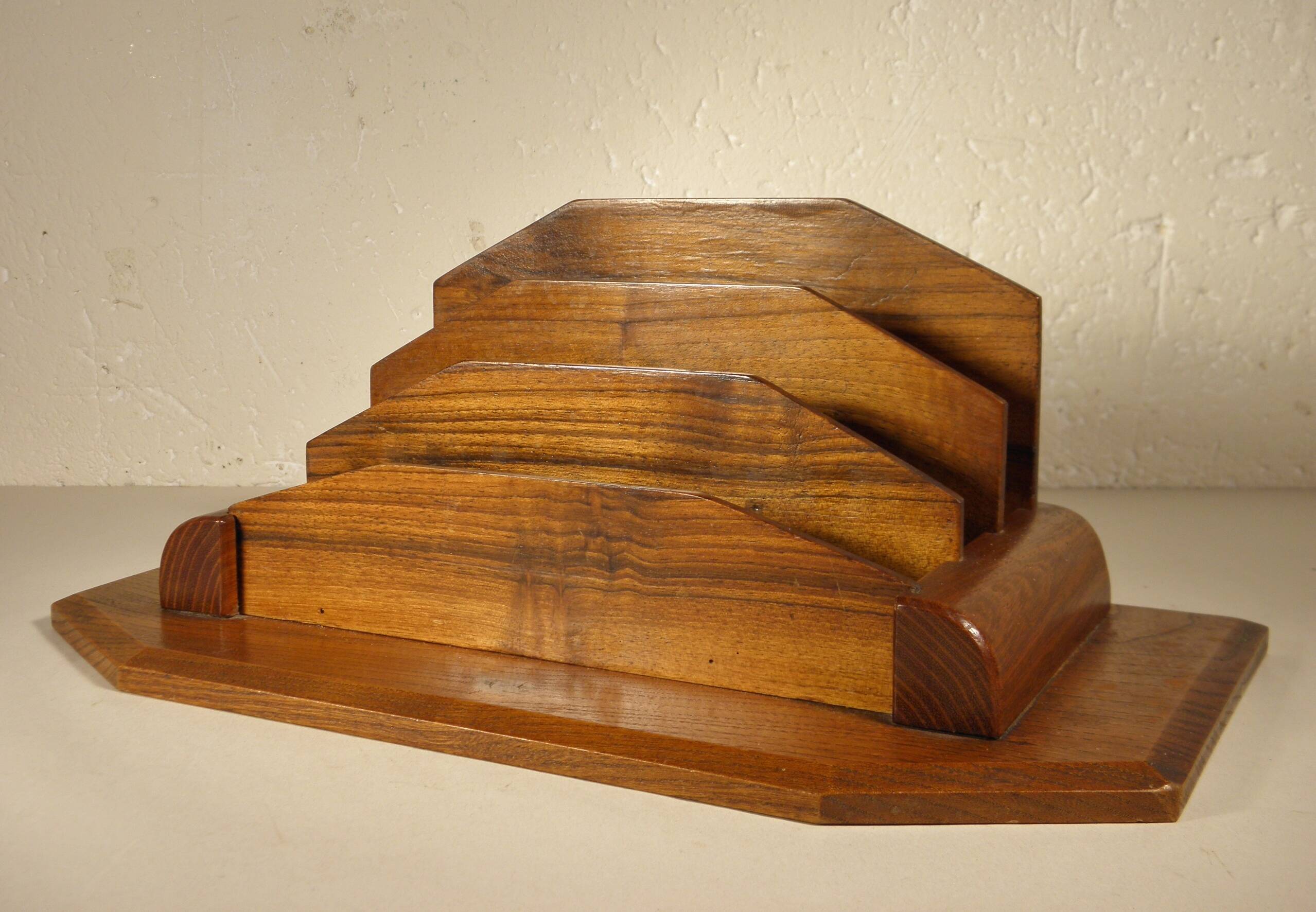 Mail holder, Art Deco letter holder