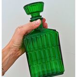 Midcentury Green Empoli Bottle with stopper