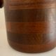 Scandinavian ice bucket in MCM Denmark teak and its ice claws