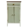 Petit buffet confiturier parisien vintage vert sauge – charme rétro
