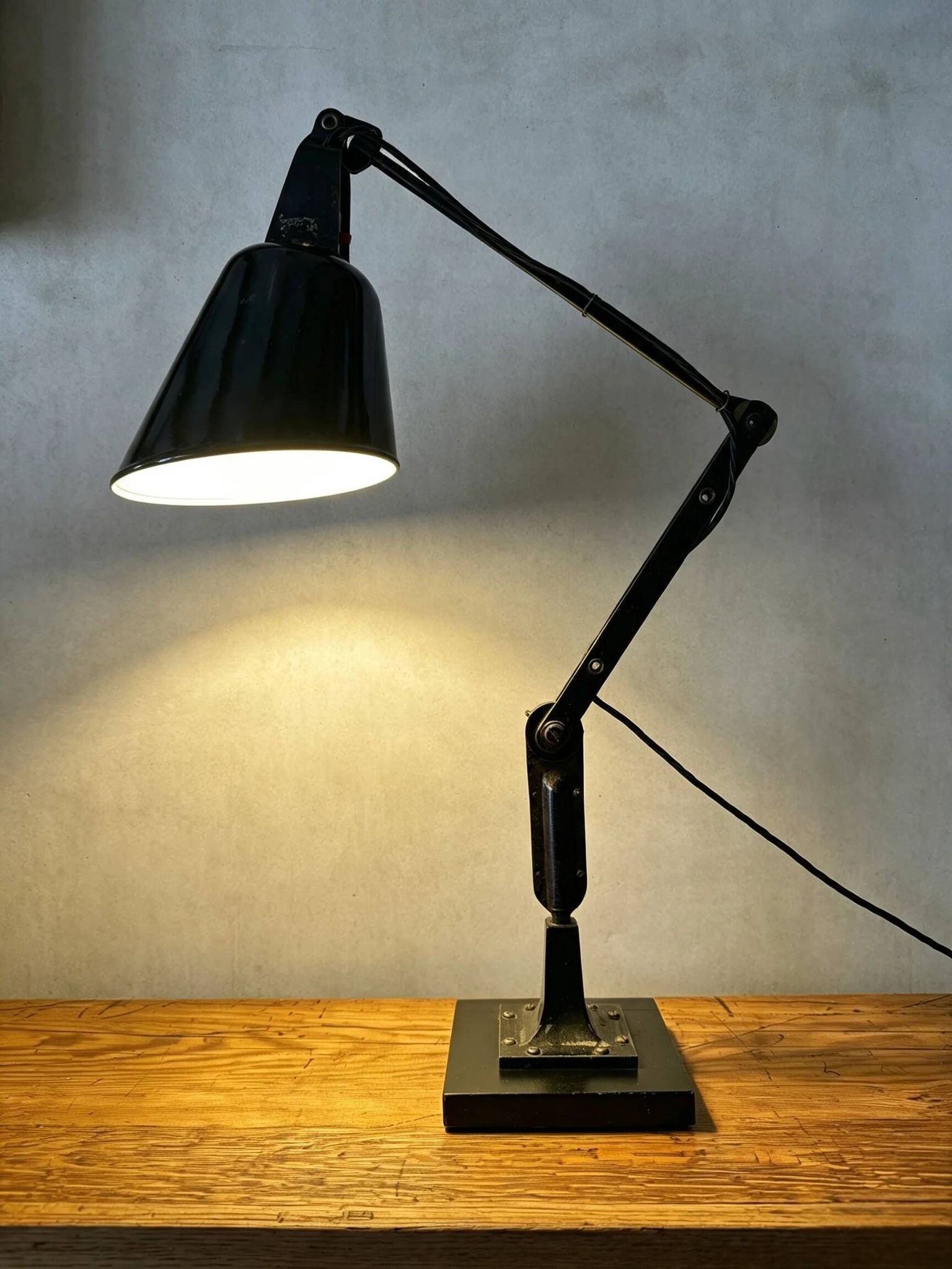 Lampe de tâche Waligraph Zonalite des années 1930
