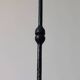 A pair of beautiful and exquisite vintage wrought iron candlesticks from the mid-century.