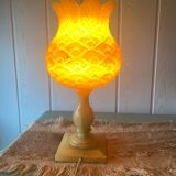 Alabaster tulip lamp