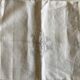 Pair of chateau pillowcases made of embroidered linen thread richelieu 19th