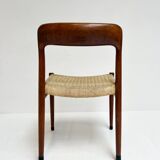 Set of 4 Model 75 chairs by Niels O. Möller, 1950s