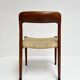Set of 4 Model 75 chairs by Niels O. Möller, 1950s
