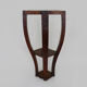 Sharness, wooden Art Deco plant holder, feet in an arc. Art Deco era