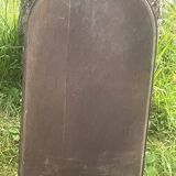 Old molded wooden mirror