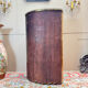 Tuart jean-baptiste ii marquetry wood secretary, stamped