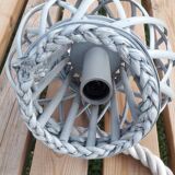 Rope suspension + wicker ball