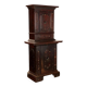 Neo-baroque antique buffet in silvered pine, Italy, 19th century