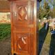 Armoire 2 portes , 1 tiroir chéne 19 éme