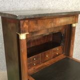 Mahogany empire writing desk 19th century