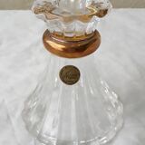 Pair of crystal candlesticks