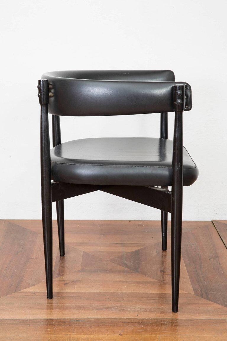 Paire de chaises italiennes Fratelli Reguitti