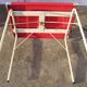 Small folding camping SOUPLEX, vintage 60s metal table