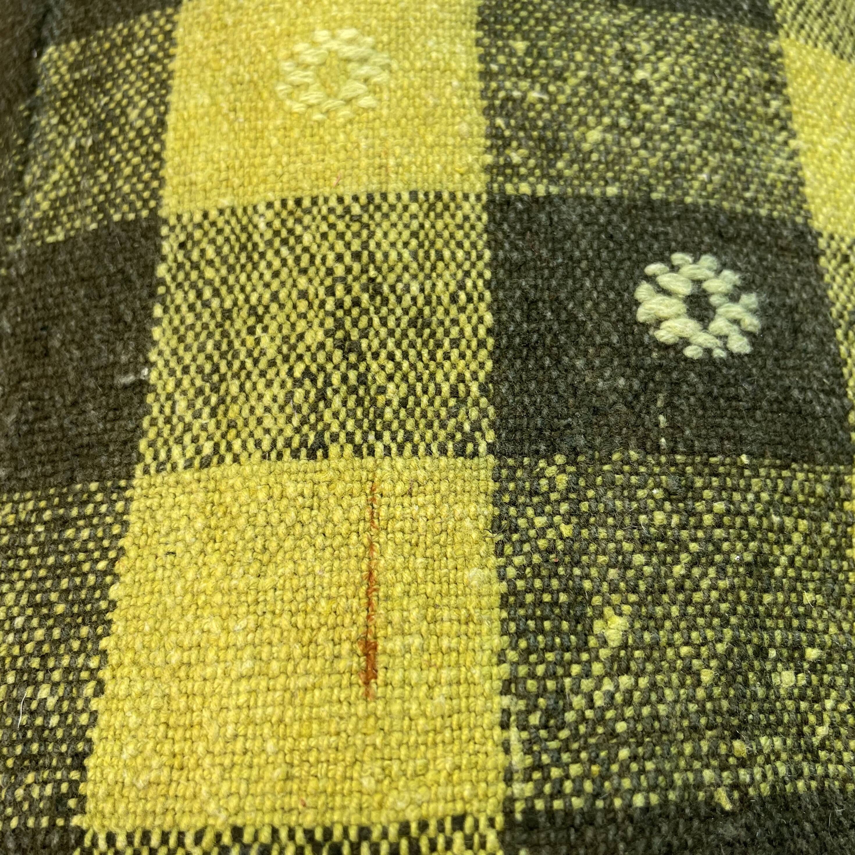 Vintage turkish kilim cushion cover , 30 x 60 cm