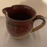 Glazed stoneware jug