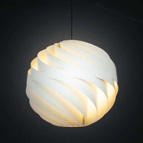 Louis Weisdorf pour Lyfa Suspension Turbo White Moon de l'ère spatiale danoise, 1965