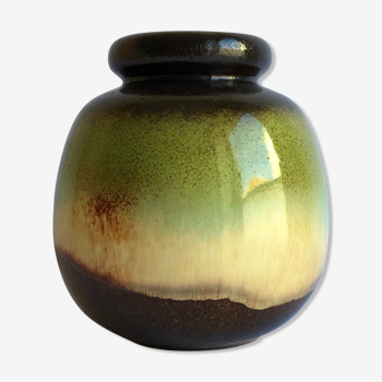 Vase en céramique Scheurichpeintres Allemagne de l’Ouest, années 1970