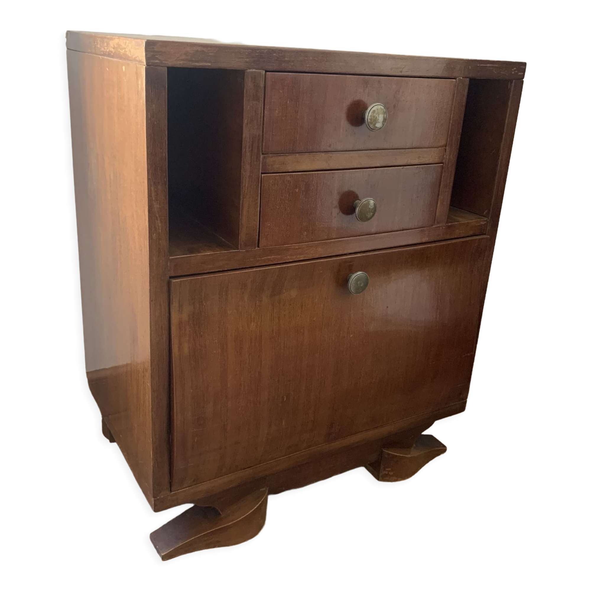 Bedside table storage cabinet