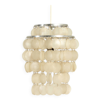 German chandelier in the style of Verner Panton, 1970s.