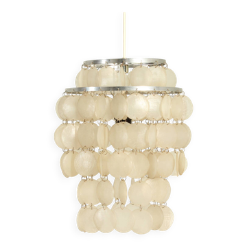 German chandelier in the style of Verner Panton, 1970s.