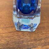 Vintage Glass Art Vase by Renate Stock for Sea Glasbruk, Sweden, 1970s