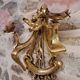 Pair of solid brass wall lights 81 x 49