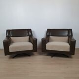 Pair of armchairs 70s