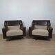 Paire de fauteuils 70s