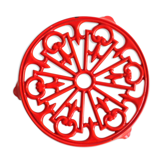 Red cast iron flat
