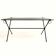 Coffee Table Model "x" by Jacques Adnet
