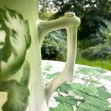 Antique Longwy Tulip Pitcher