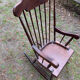 Rocking chair scandinave  annee 50