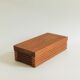 Boîte en bois faite main L25cm