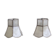 Lot of 2 lampshade in mother-of-pearl
