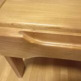 Regain bedside table in solid elm
