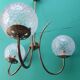 Vintage three-light chandelier